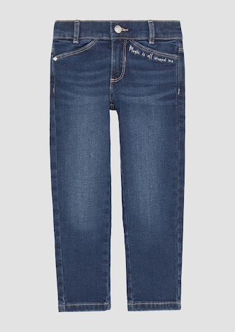 s.Oliver Slimfit Jeans 'Kathy' in Blau