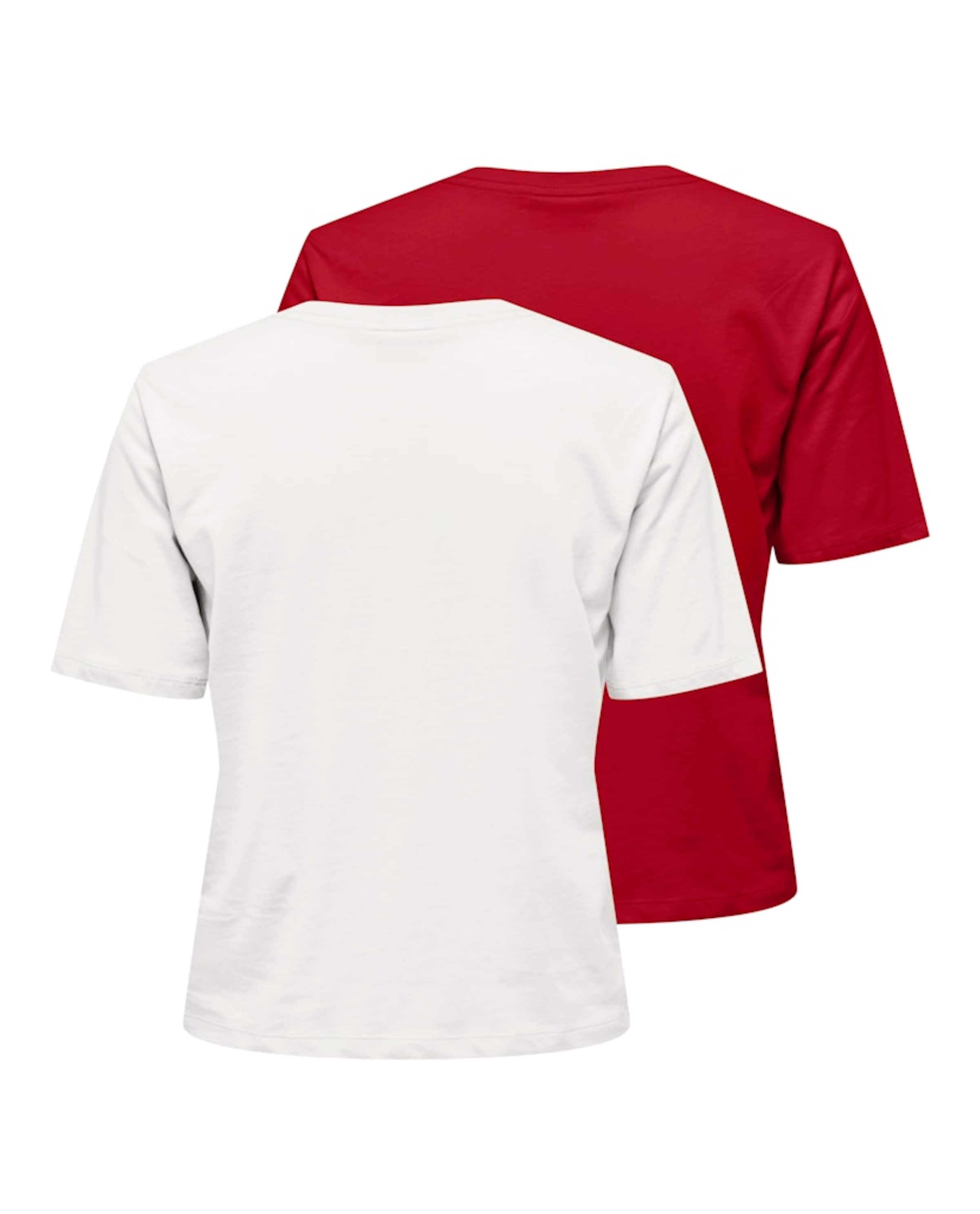 JDY Koszulka 'JDYREX' w kolorze czerwony