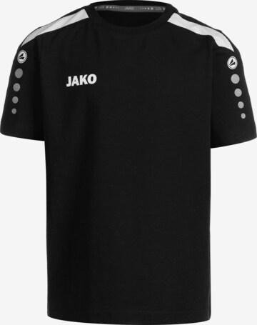 T-Shirt fonctionnel 'Power' JAKO en noir : devant