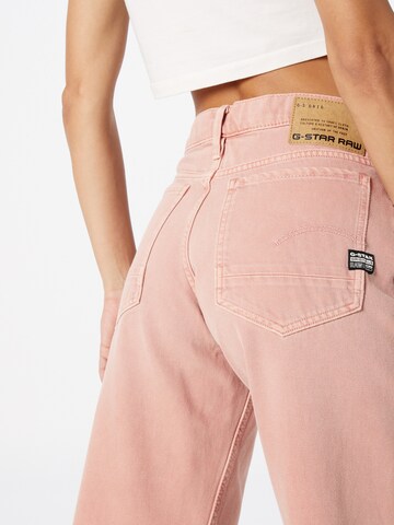 G-STAR Wide Leg Jeans 'Judee' in Pink