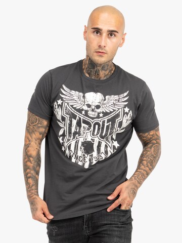 T-Shirt ' WESTLAKE ' Tapout en gris : devant