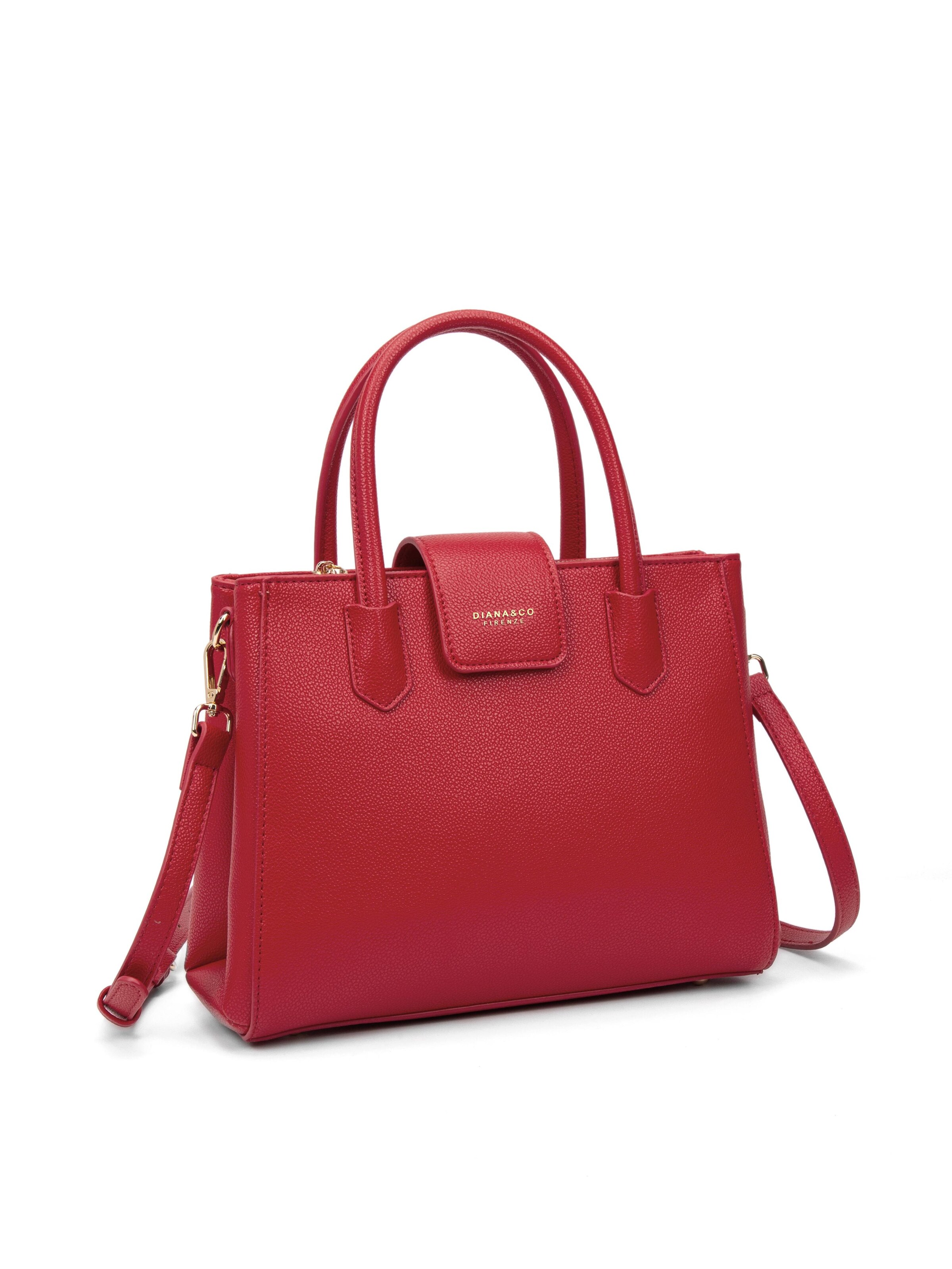 Borsa a mano di Diana&Co. in rosso
