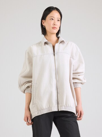 ADIDAS ORIGINALS Φθινοπωρινό και ανοιξιάτικο μπουφάν 'FIREBIRD' σε γκρι: μπροστά