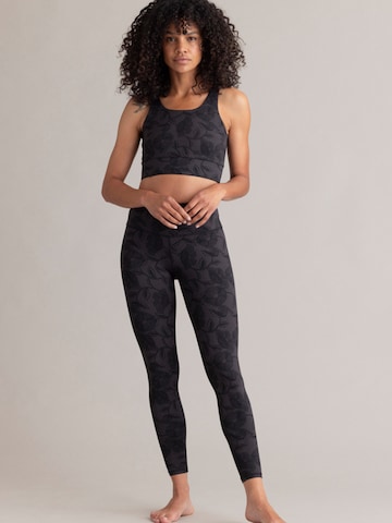 Hey Honey - Leggings 'Cropped' en gris: frente