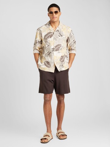 SELECTED HOMME Regular Fit Skjorte i beige
