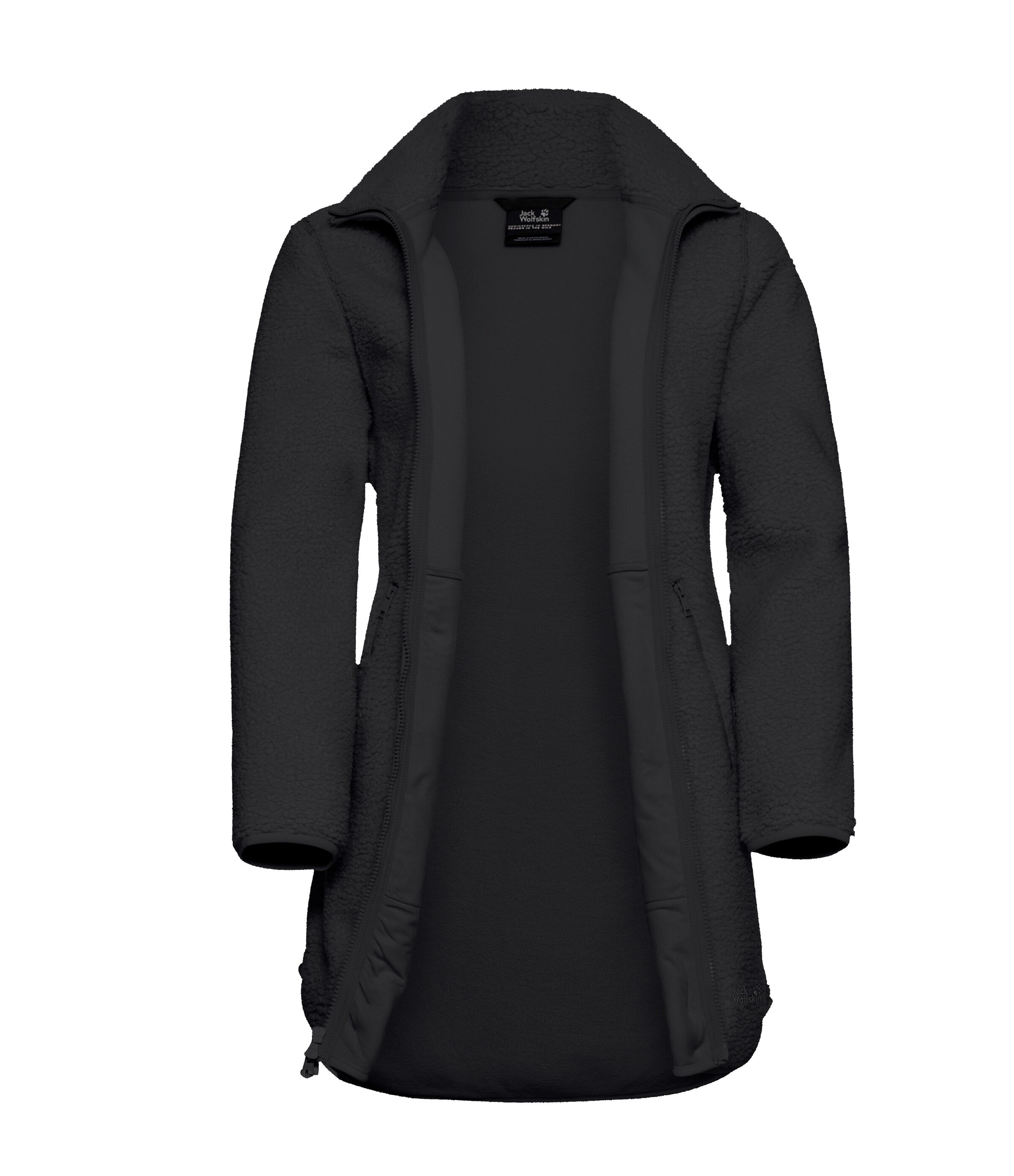 JACK WOLFSKIN Between-Season Jacket in Black