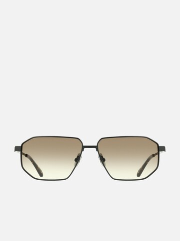 FERRAGAMO Sonnenbrille 'Ferragamo SF340S Matte gold 59/14/145 MAN Sunglasses'‌‌‌‌‌‌ in Schwarz: Vorderseite