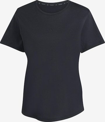 ADIDAS PERFORMANCE Performance Shirt 'Essentials' in Black: front