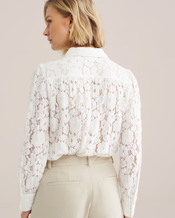 WE Fashion Bluza | bela barva