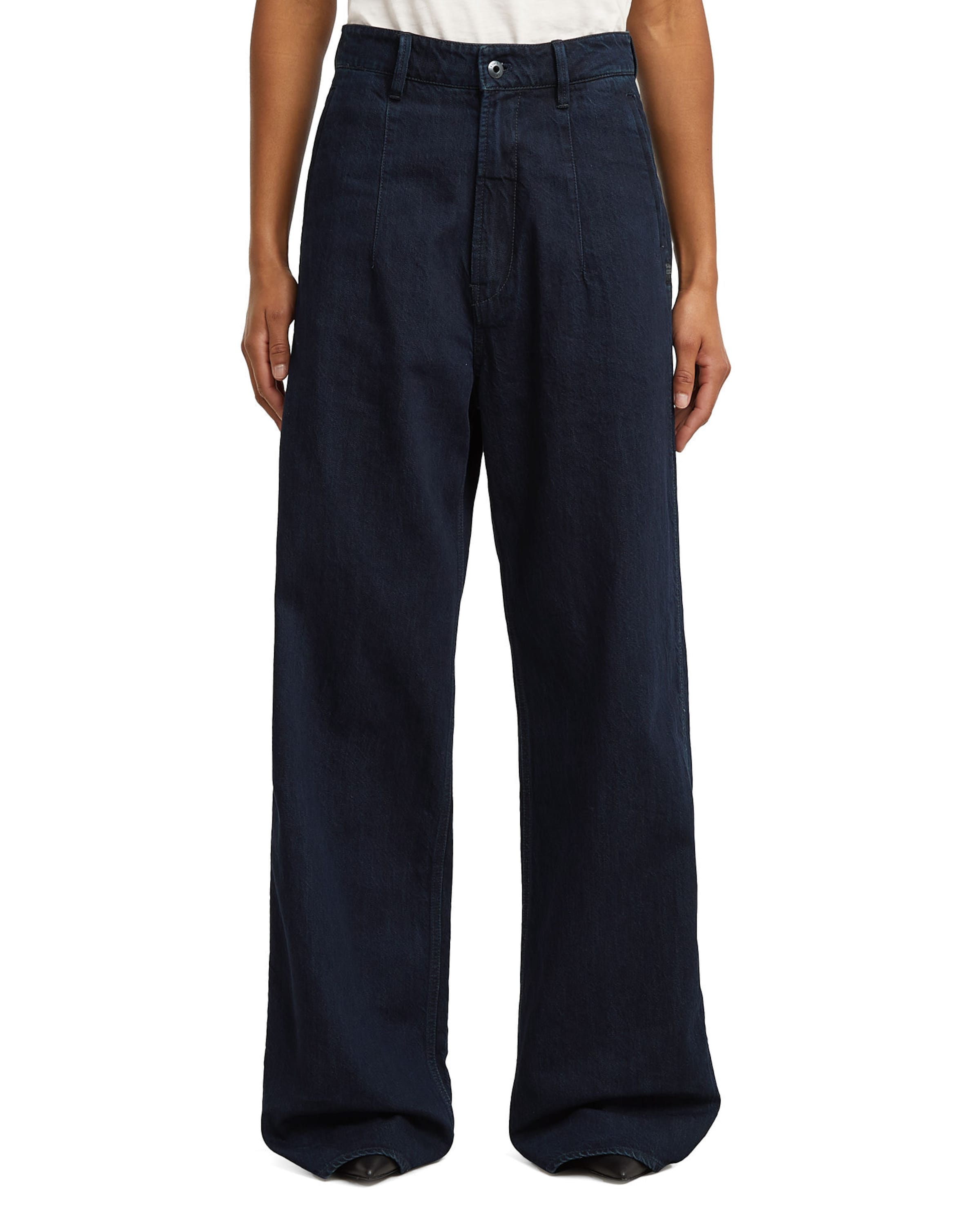 G-STAR Loosefit Jeans in Blau: Vorderseite