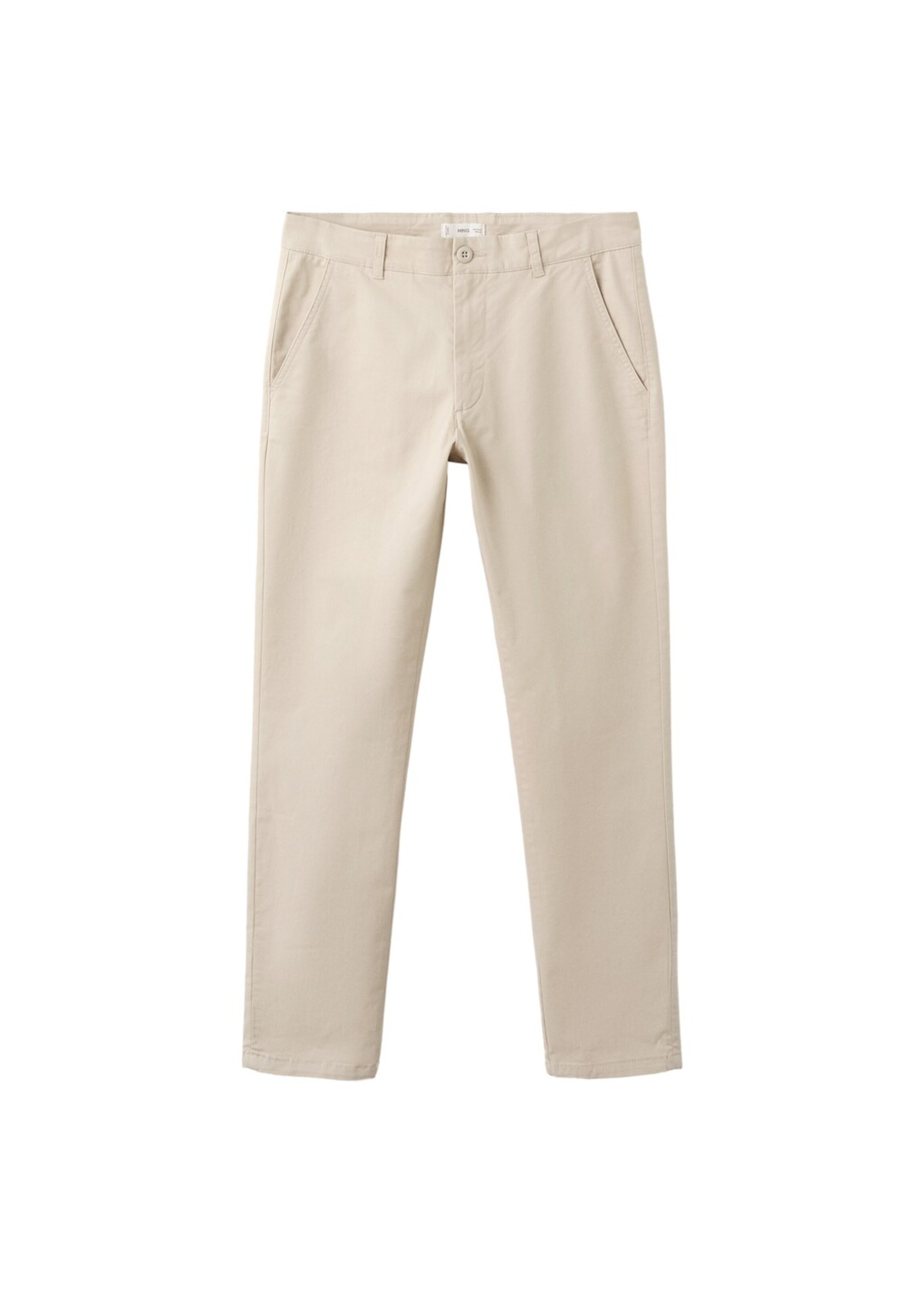 MANGO TEEN Pants in Greige, Item view