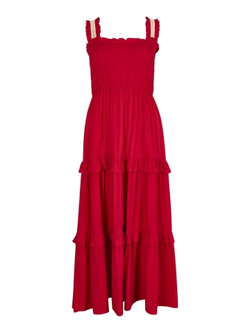 Abito di Apricot in rosso: frontale