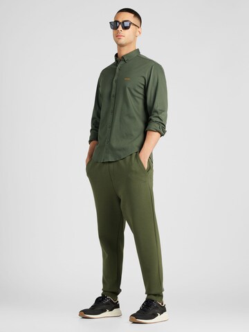 BOSS Regular fit Button Up Shirt 'Motion' in Green