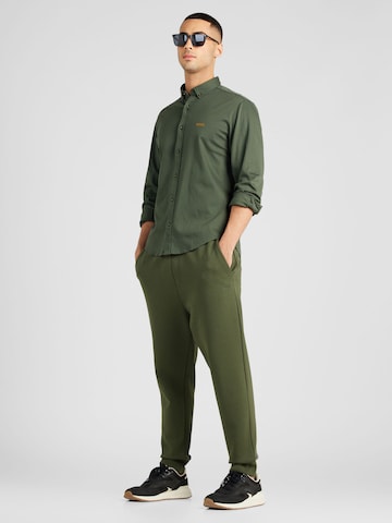 BOSS Green Regular Fit Hemd 'Motion' in Grün