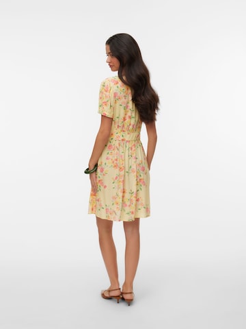VERO MODA Kjole 'VMVilma' i gul
