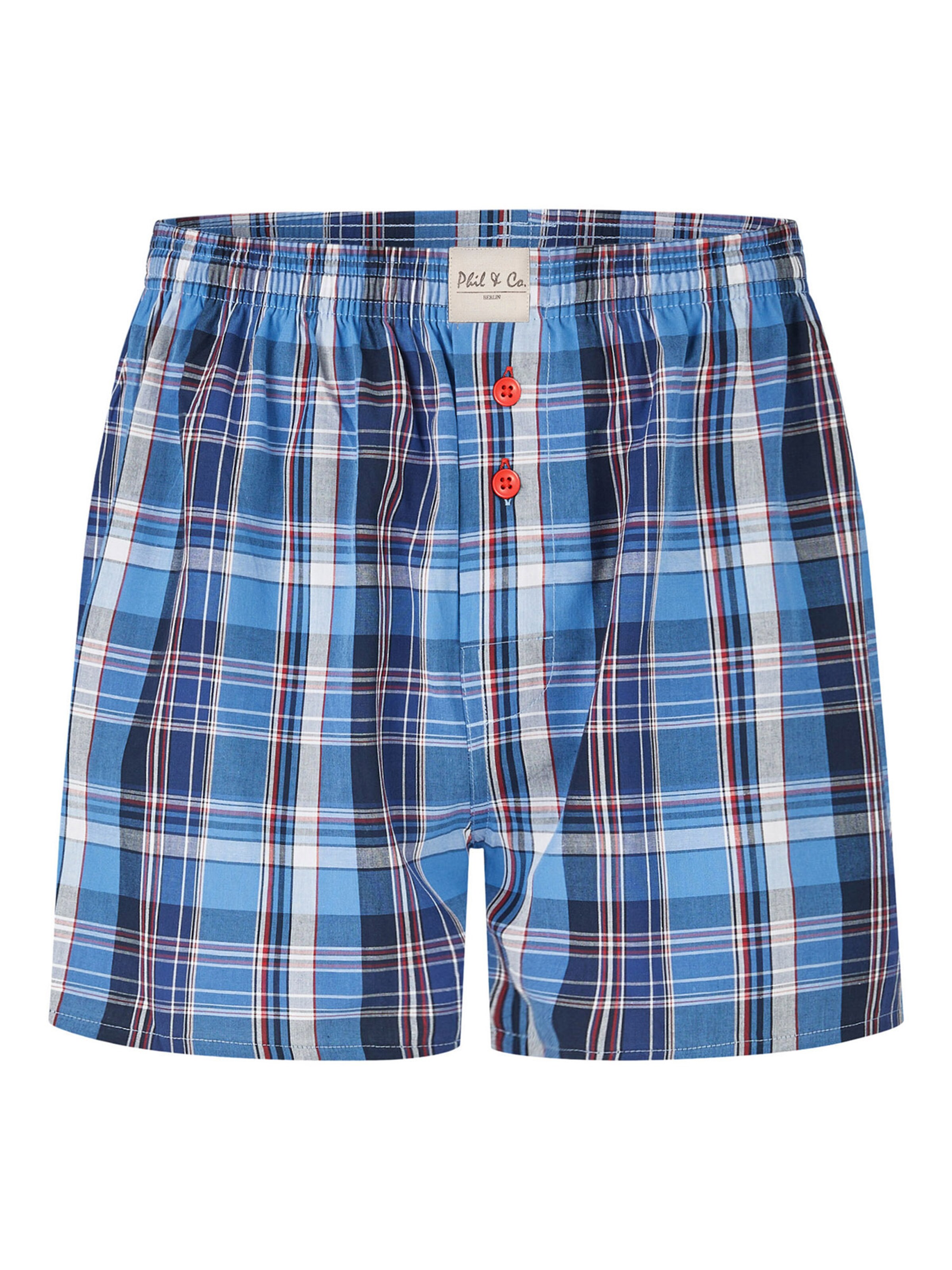 Phil & Co. Berlin Boxershorts ' Classics ' in Gemengde kleuren
