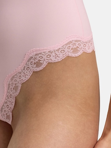 cfab (formerly creamy fabrics) Body 'Bodysuit String mit Lace' i rosa