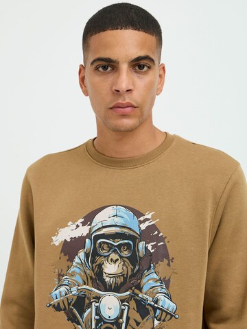 BLEND - Sudadera en marrón