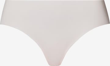 Hanro Midislip ' Invisible Cotton ' in Beige: Vorderseite