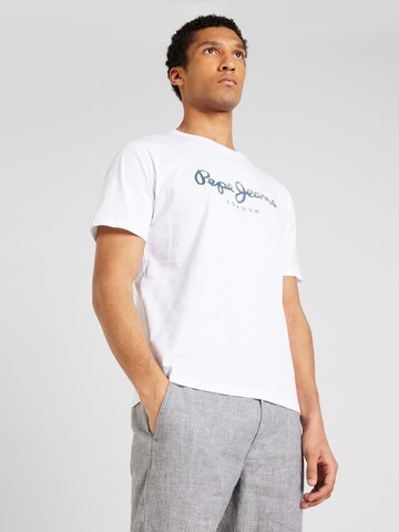 Pepe Jeans Футболка в Белый: спереди