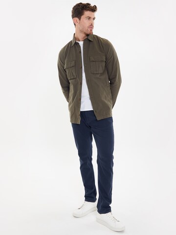 Threadbare Regular Fit Jacke in Grün