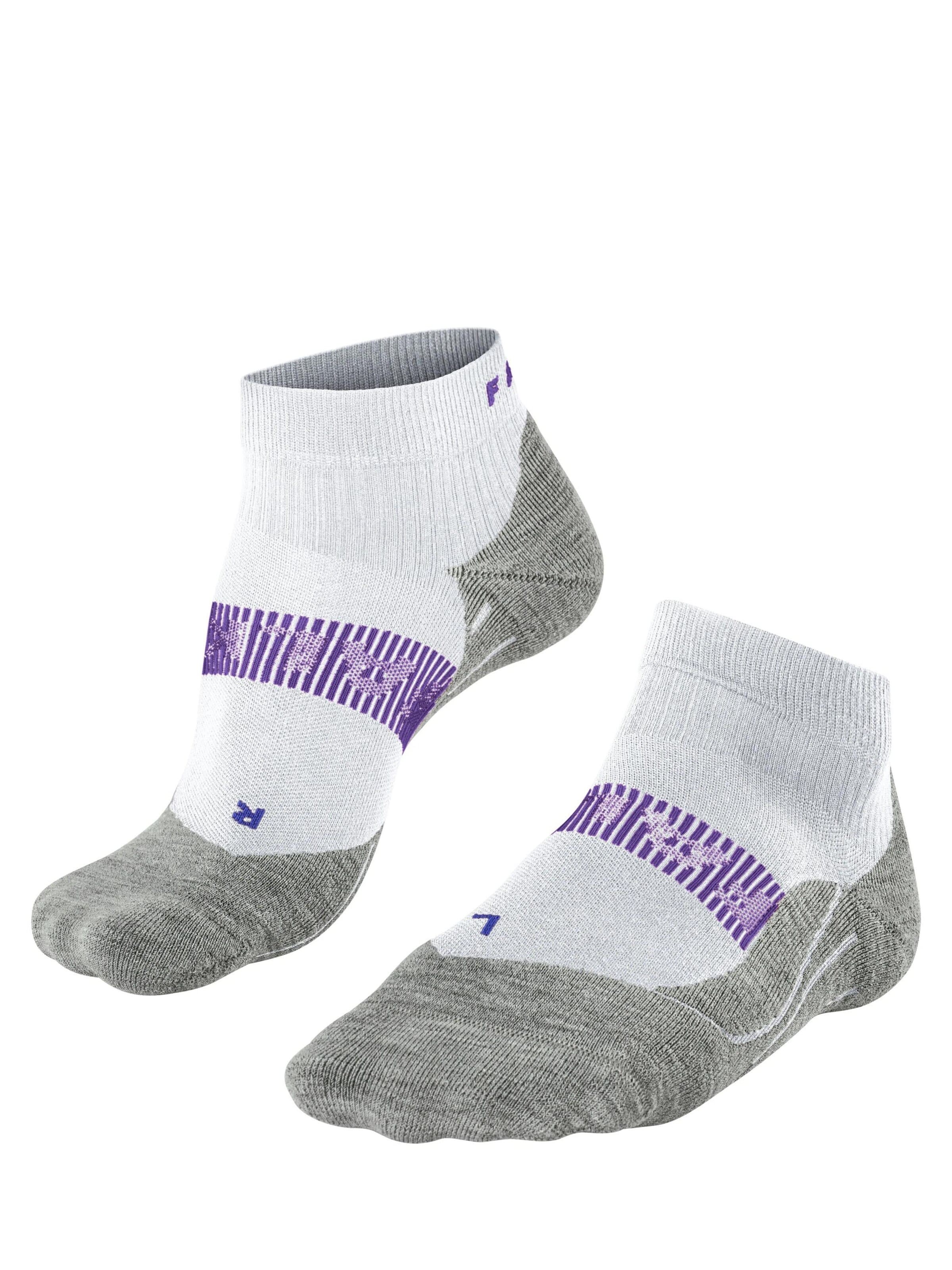 FALKE Athletic Socks 'RU4 Endurance Cool Short' in White: front