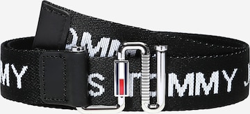 Tommy Jeans Belt in Black: front