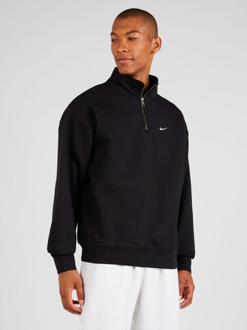 Nike Sportswear Sweatshirt i svart: framsida