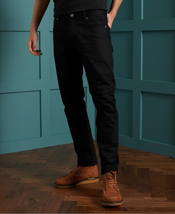 Superdry Slimfit Džíny – černá