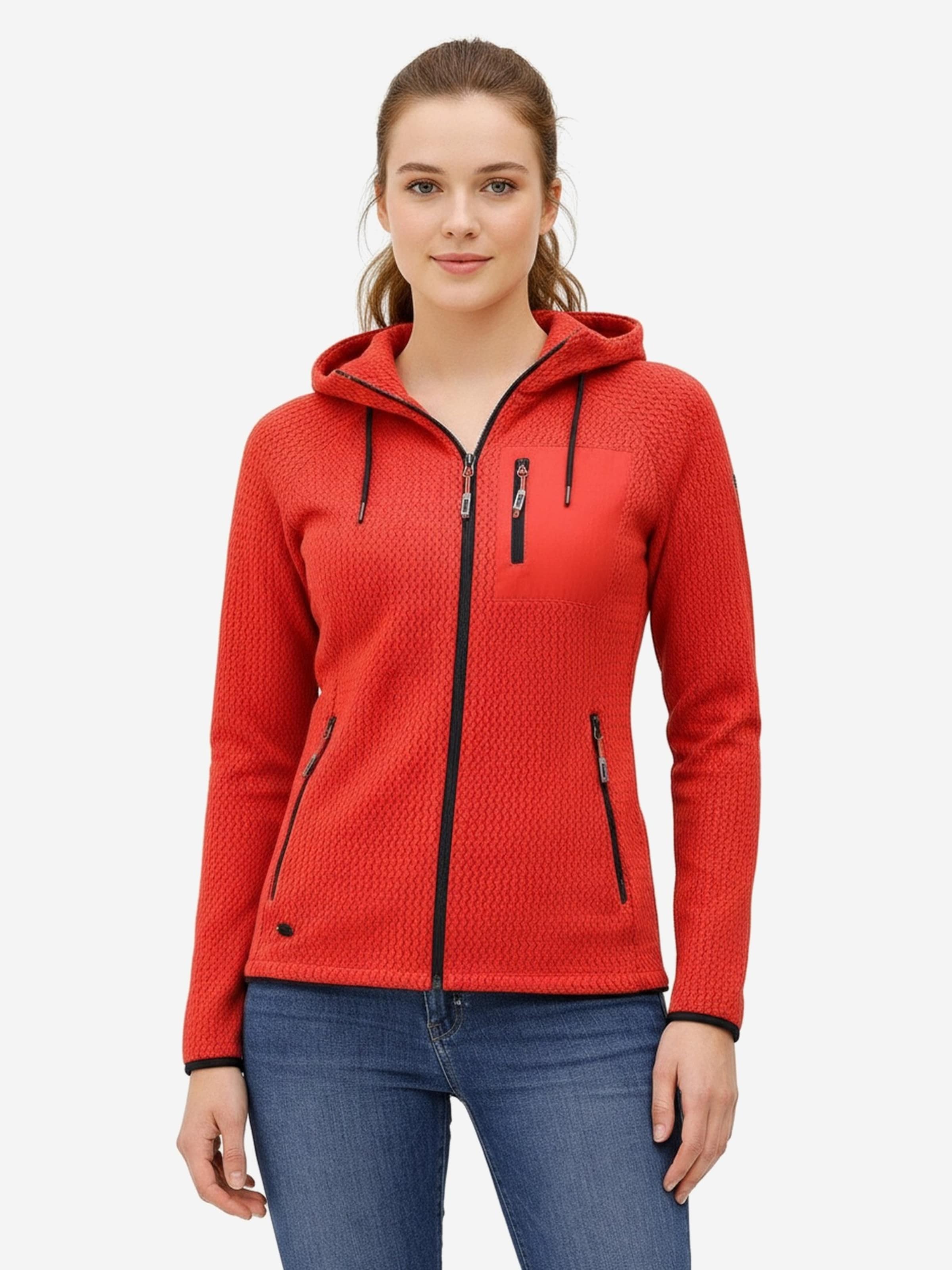 LPO Fleecejacke 'Weya'‌‌‌‌‌‌‌ in Rot
