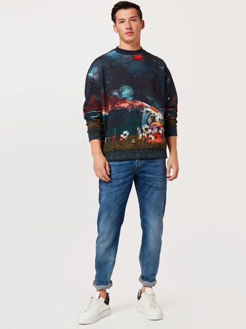 SCOTCH & SODA - Sweatshirt em mistura de cores