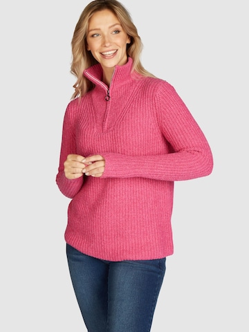 Navigazione Sweater in Pink: front