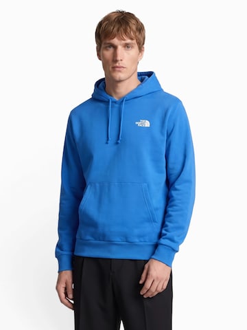 THE NORTH FACE Суичър 'EVOLUTION' в синьо: отпред