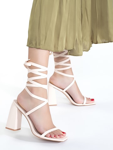 Celena Strap sandal 'Charney' in Pink