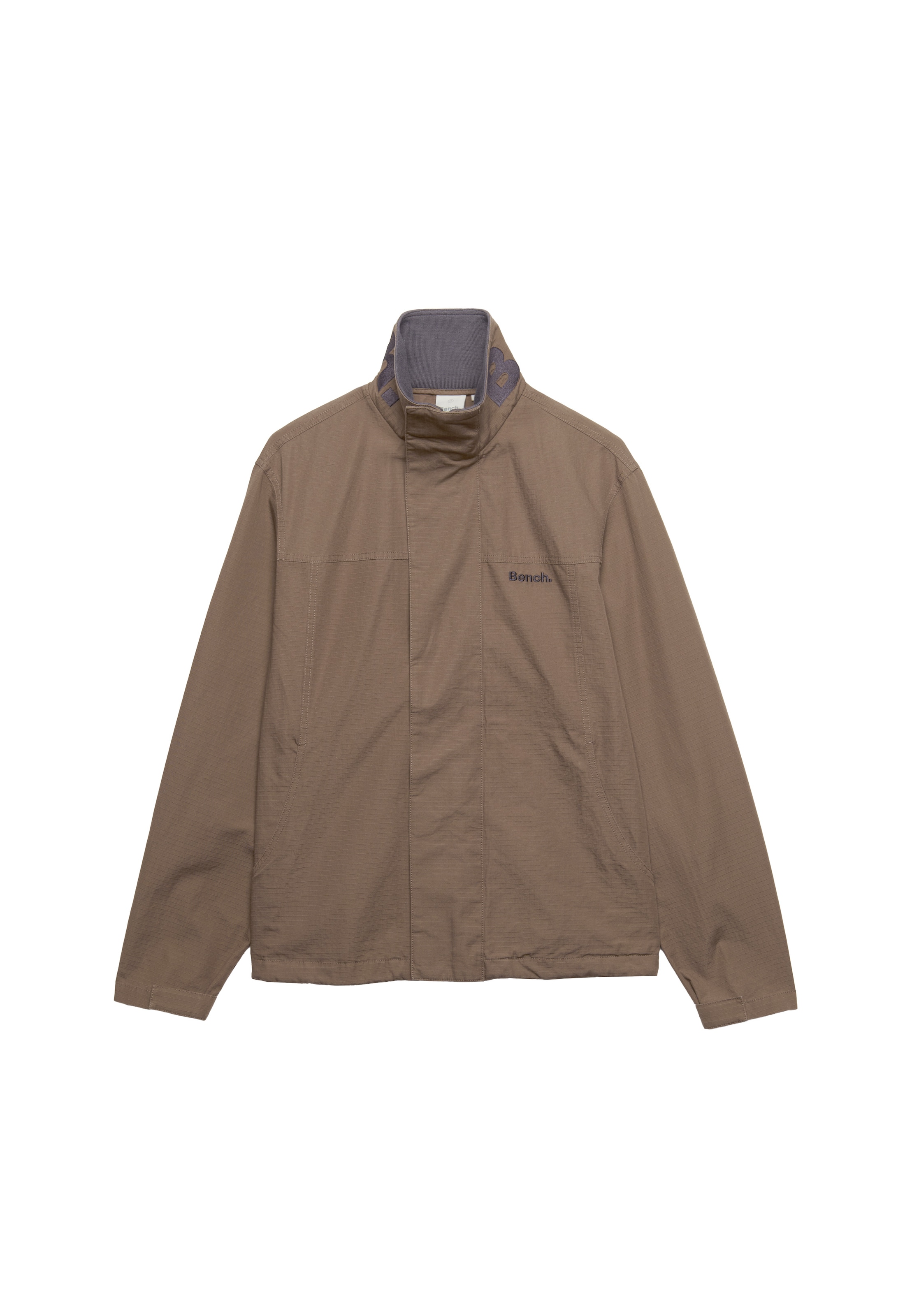 Veste mi-saison 'Bench x Superdry & Co' BENCH en marron : devant