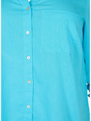 Zizzi - Blusa em azul