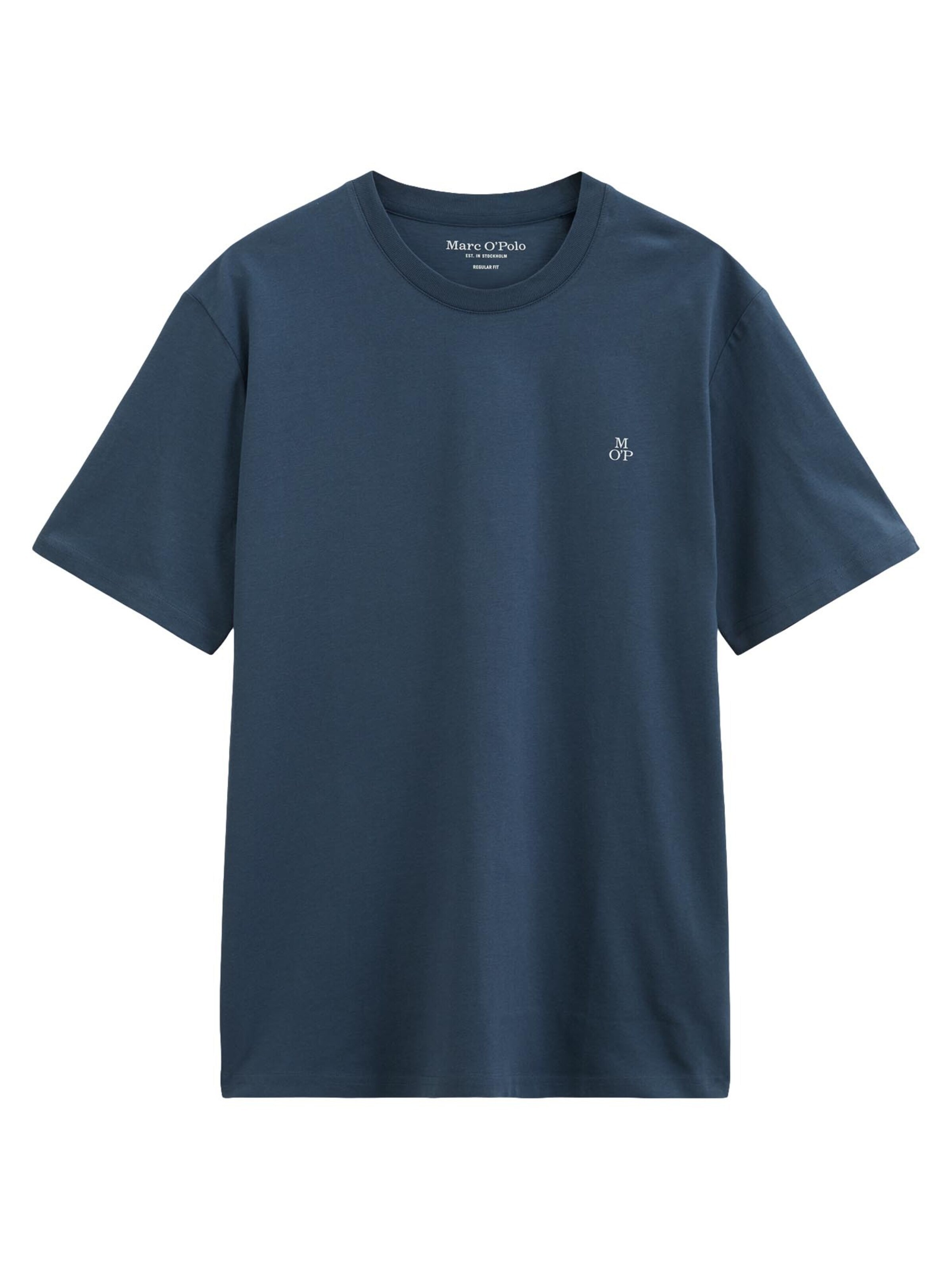Marc O'Polo Shirt 'Kjer' in Blue: front