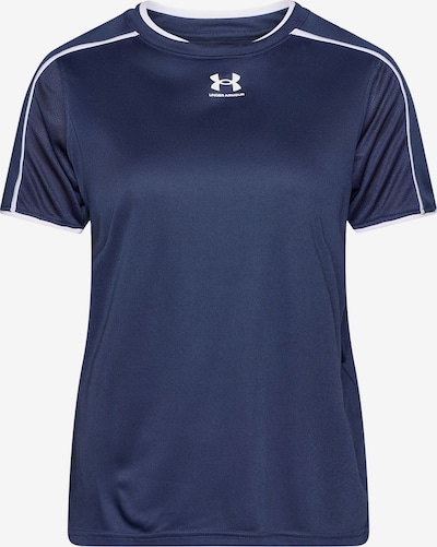 Sportiniai marškinėliai 'Ch.' iš UNDER ARMOUR, spalva – tamsiai mėlyna / balta, Prekių apžvalga