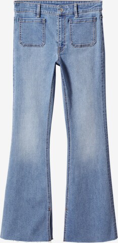Flared Jeans di MANGO TEEN in blu: frontale