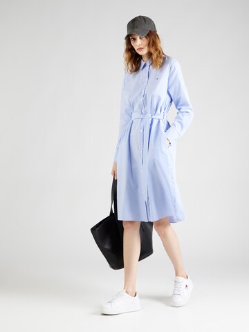 TOMMY HILFIGER Shirt Dress in Blue