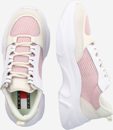 Baskets basses Tommy Jeans en rose