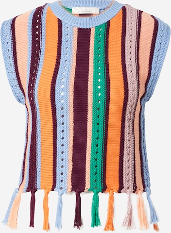 Guido Maria Kretschmer Women Knitted top 'Marik' in Mixed colours: front
