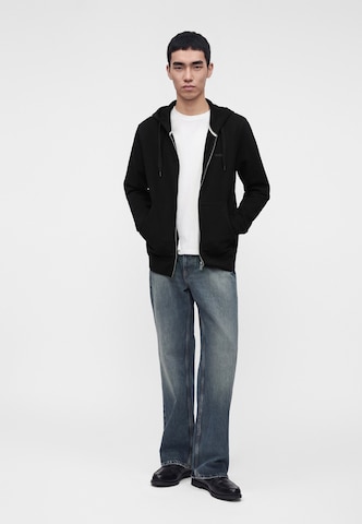 BOSS Bluza rozpinana 'Spence' w kolorze czarny