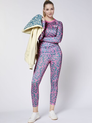 CHIEMSEE Set ' im Leo Allover Print ' in Pink
