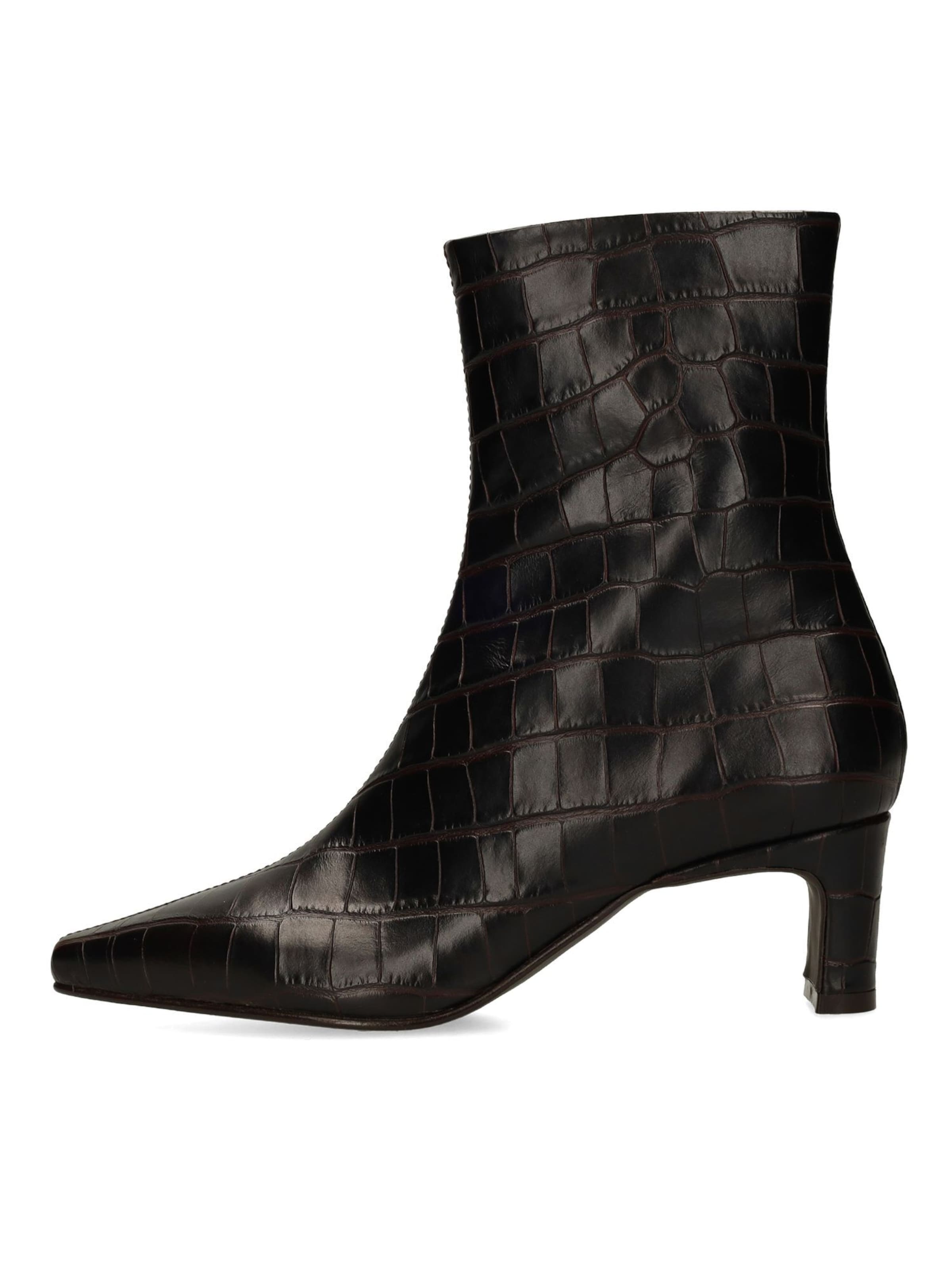 MANFIELD Stiefelette in Braun