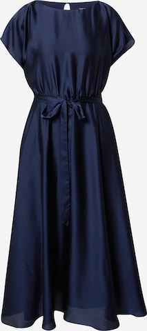 SWING Koktejlové šaty – modrá: přední strana