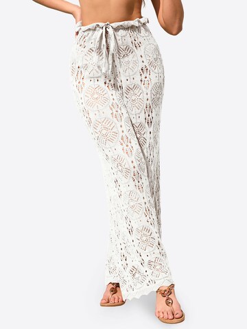 Imily Bela Wide leg Trousers in White