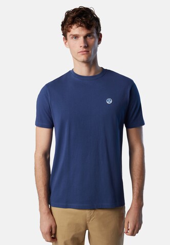 T-Shirt North Sails en bleu : devant