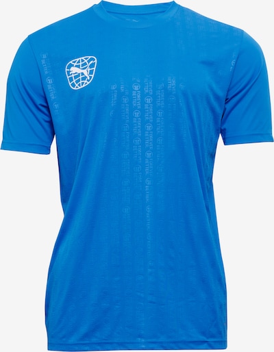 PUMA Funktionsshirt in royalblau / weiß, Produktansicht