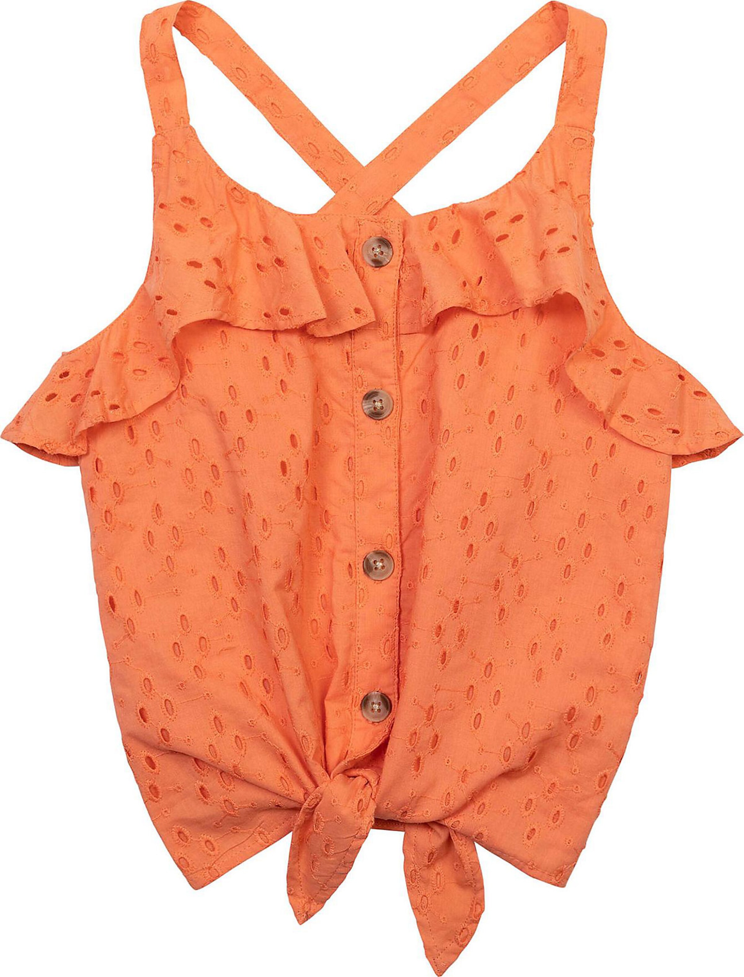 MINOTI Top – oranžová: přední strana